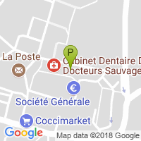 carte de la Pharmacie Debussy