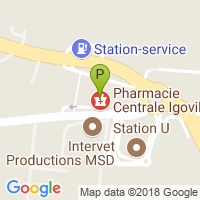 carte de la Pharmacie Centrale