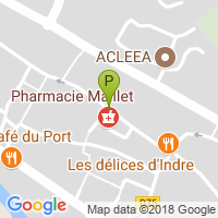 carte de la Pharmacie Maillet