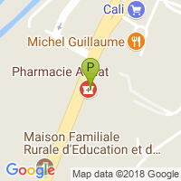 carte de la Pharmacie Audat