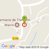 carte de la Pharmacie de Tremelin