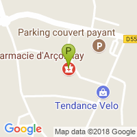 carte de la Pharmacie d'Arconnayas