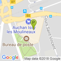 carte de la Pharmacie des Trois Moulins