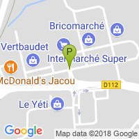 carte de la Pharmacie Espace Bocaud