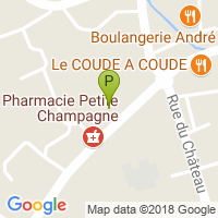 carte de la Pharmacie Maxence Bonneau