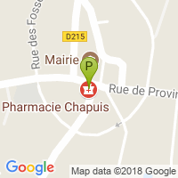 carte de la Pharmacie Chapuis