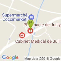 carte de la Pharmacie de Juilly