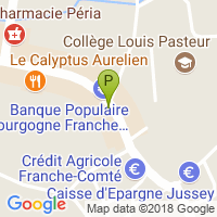 carte de la Pharmacie Buisson Frederic