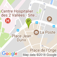 carte de la Pharmacie de la Poste