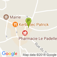 carte de la Pharmacie le Padellec