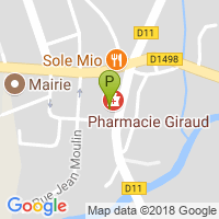 carte de la Pharmacie Giraud