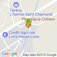 carte de la Pharmacie Celliere Gardies