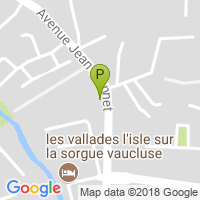 carte de la Pharmacie des Vallades