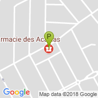 carte de la Pharmacie des Acacias