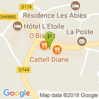 carte de la Pharmacie de la Poste