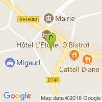 carte de la Pharmacie Souchet