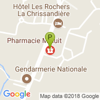 carte de la Pharmacie Minuit