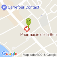 carte de la Pharmacie de la Bernerie