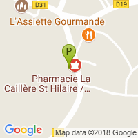 carte de la Pharmacie Durand Eric