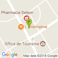 carte de la Pharmacie Debon Louis