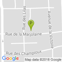 carte de la Pharmacie de la Marjolaine