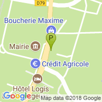 carte de la Pharmacie de la Coquille