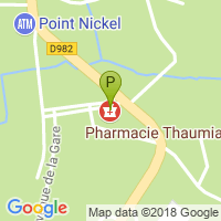 carte de la Pharmacie Thaumiaux