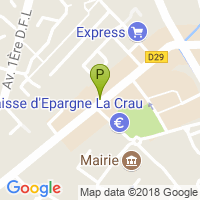 carte de la Pharmacie de l'avenue