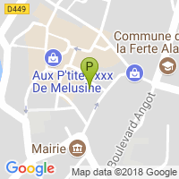 carte de la Pharmacie du Marche