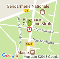 carte de la Pharmacie  Catherine Stroh