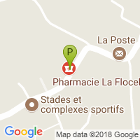 carte de la Pharmacie Delibes