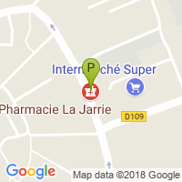 carte de la Pharmacie la Jarrie