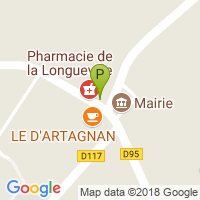 carte de la Pharmacie de la Longueville