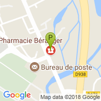 carte de la Pharmacie Bignand