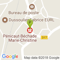 carte de la Pharmacie Penicaut