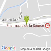 carte de la Pharmacie de la Source