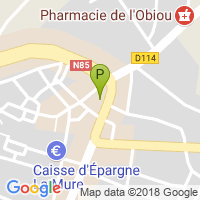 carte de la Pharmacie Duponchel