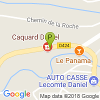 carte de la Pharmacie Caquard