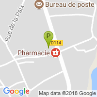 carte de la Pharmacie de la Richardais