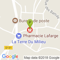 carte de la Pharmacie Lafarge