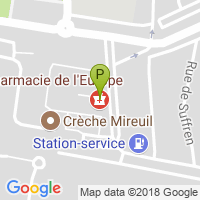 carte de la Pharmacie de l'Europe