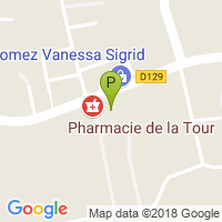 carte de la Pharmacie de la Tour