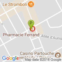 carte de la Pharmacie Ferrand