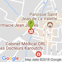 carte de la Pharmacie Legrand-Var