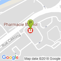 carte de la Pharmacie de Barriol