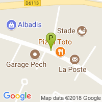 carte de la Pharmacie de la Bastide