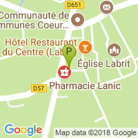 carte de la Pharmacie Lanic