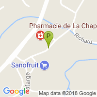 carte de la Pharmacie de la Chapelle