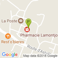 carte de la Pharmacie Lamontjoie