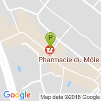 carte de la Pharmacie du Mole